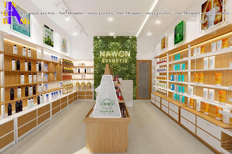 Thiết Kế Shop Mỹ Phẩm Nawon