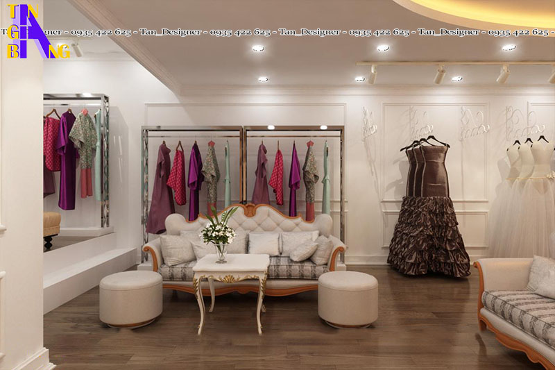 Thiết kế shop thời trang - showroom áo cưới ở thành phố hồ chí minh