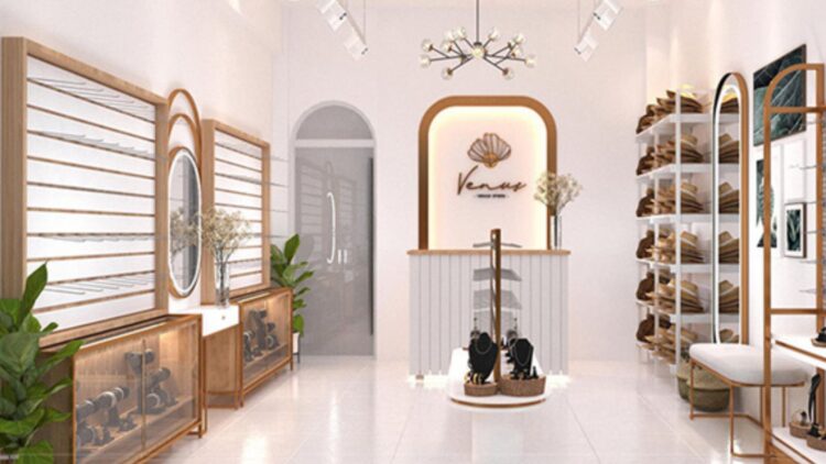 THIẾT KẾ SHOP THỜI TRANG ĐẸP Ở SÀI GÒN