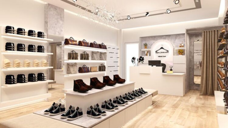 THIẾT KẾ SHOP GIÀY Ở TPHCM – THỜI TRANG SÀI GÒN