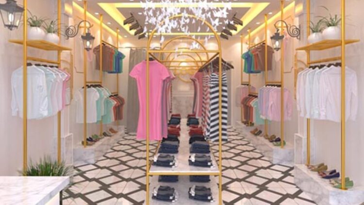 THIẾT KẾ SHOP THỜI TRANG Ở CAM LÂM – SHOP THỜI TRANG MR MAI