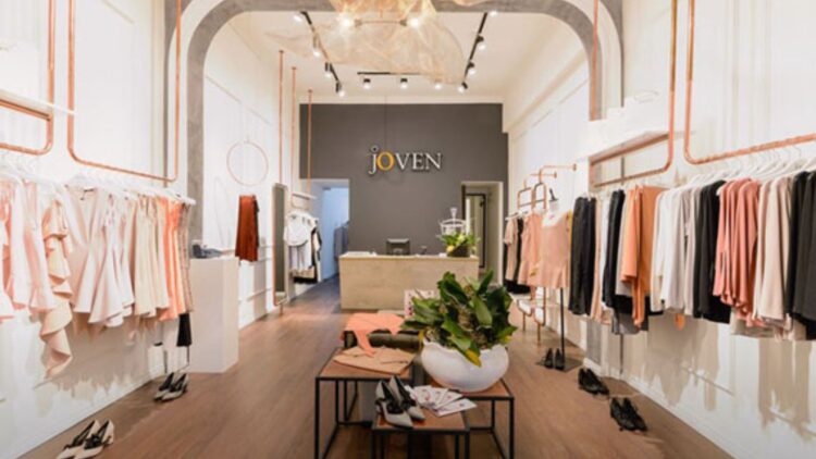THIẾT KẾ SHOP THỜI TRANG JOVEN SANG TRỌNG – SHOP JOVEN