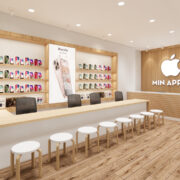 Thiết kế shop điện thoại Min Apple