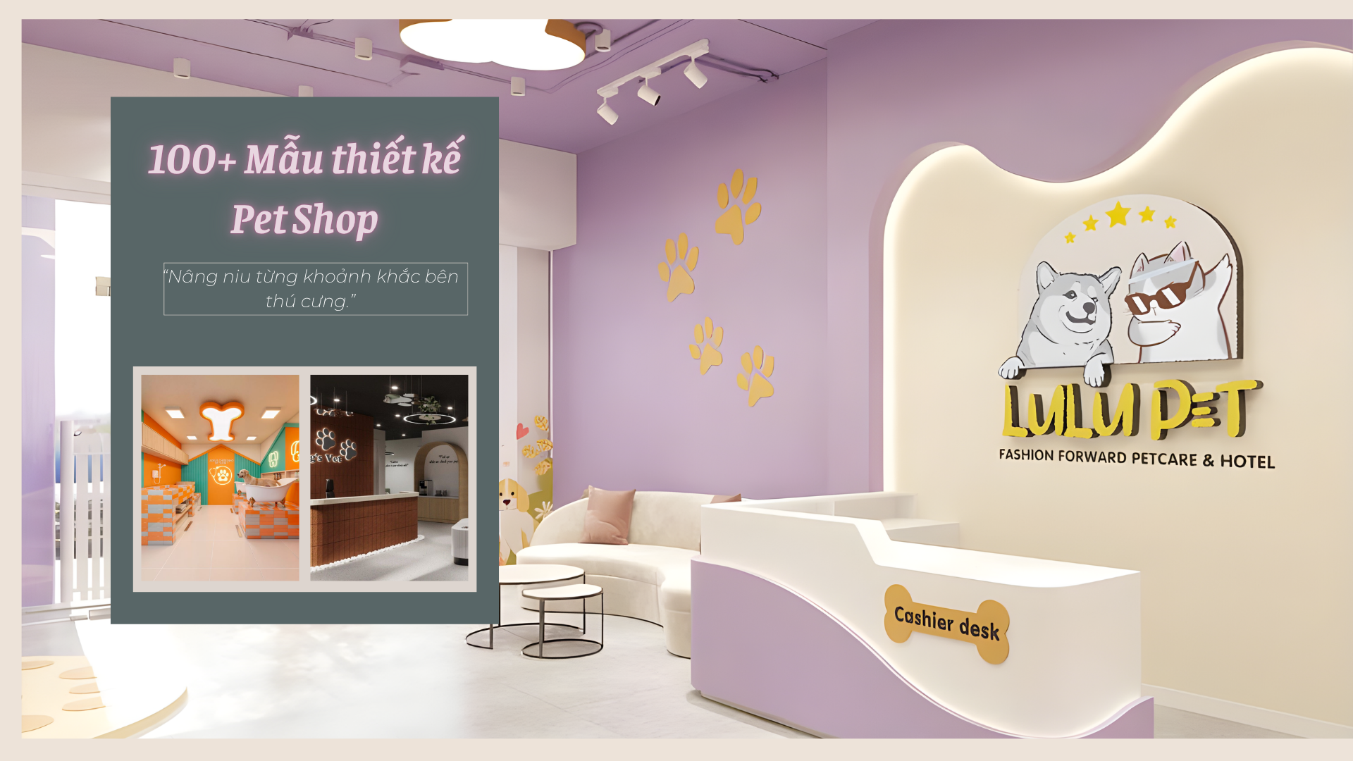 100+ MẪU THIẾT KẾ PET SHOP ĐẸP| BẢNG GIÁ TRỌN GÓI