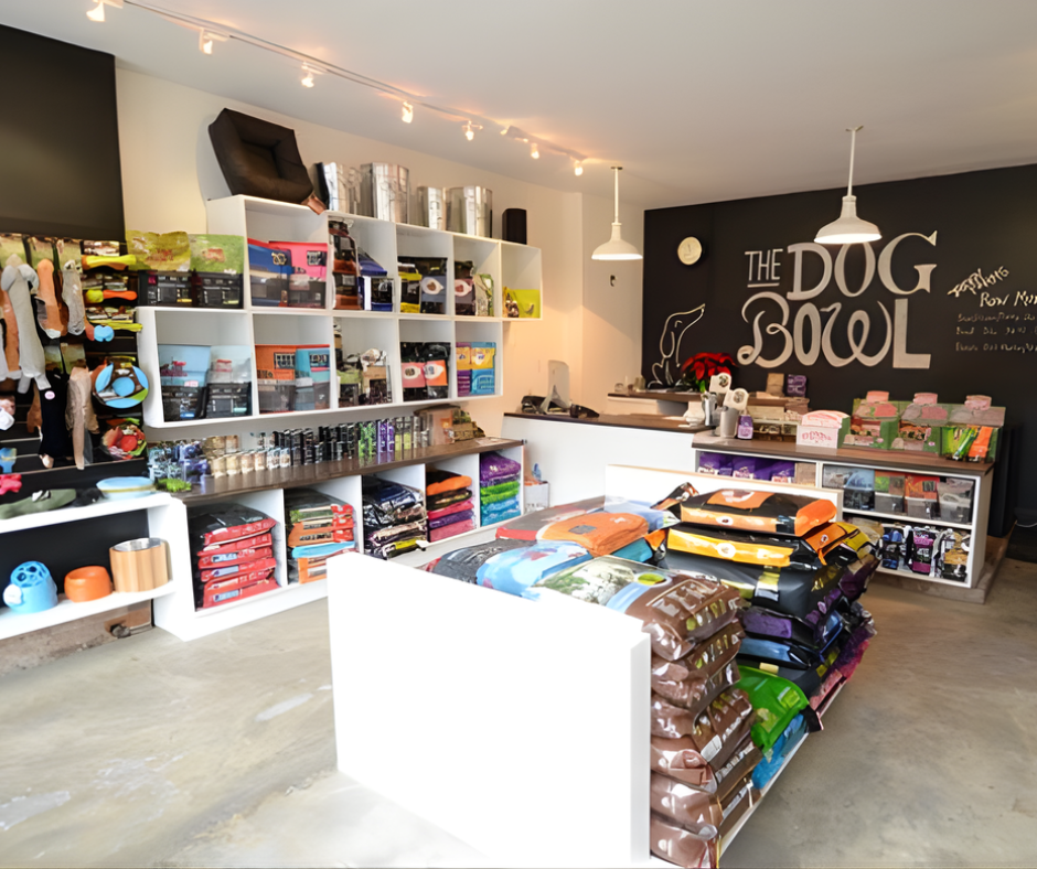 Thiết kế khu vực thuần bán hàng dành cho thú cưng