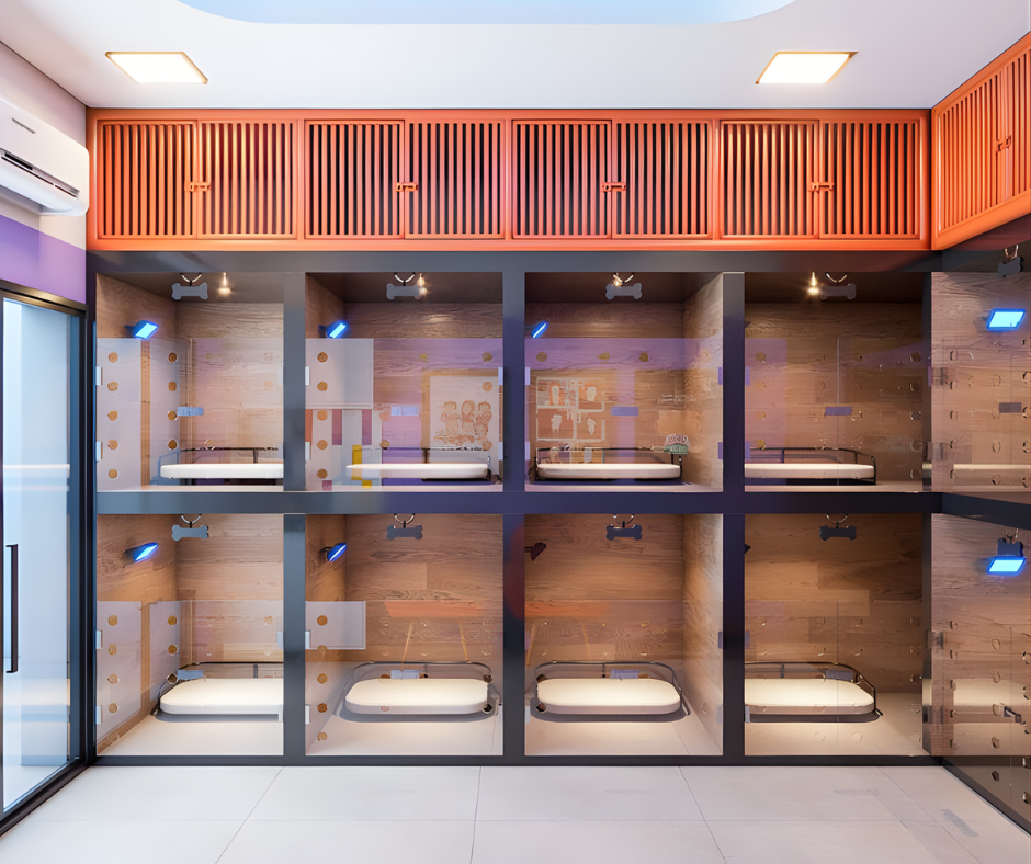 Thiết kế phòng giữ thú cưng