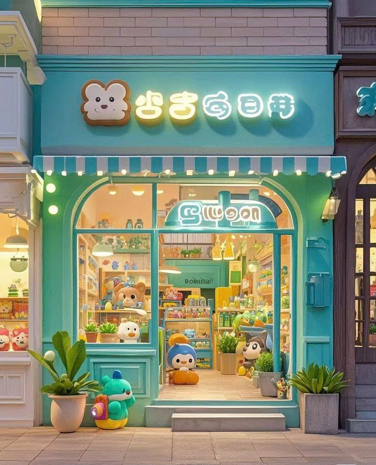 Thiết kế shop phụ kiên quà tặng - Mẫu 6