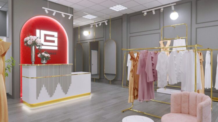 THIẾT KẾ SHOP THỜI TRANG LEGAMEX