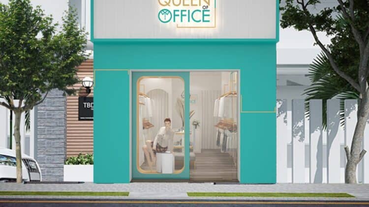 THIẾT KẾ SHOP THỜI TRANG QOO
