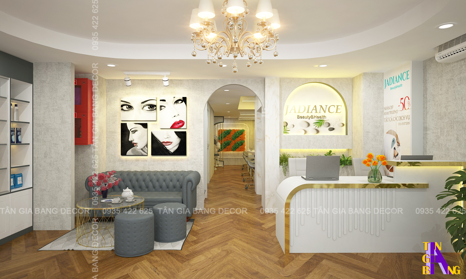 Thiết Kế Spa Jadiance