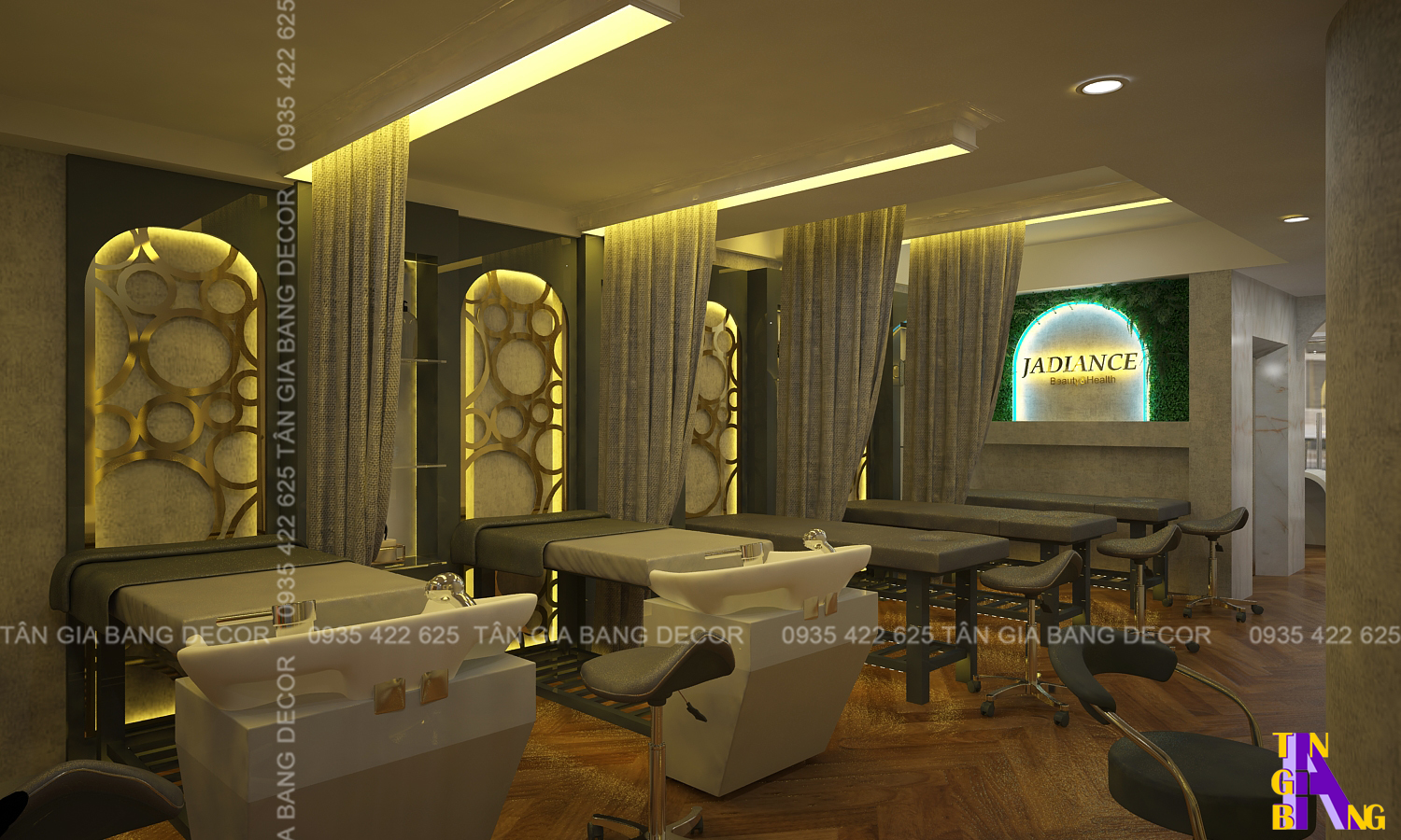 Thiết Kế Spa Jadiance