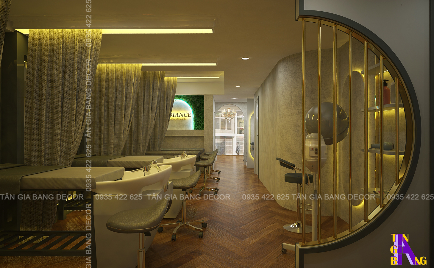Thiết Kế Spa Jadiance