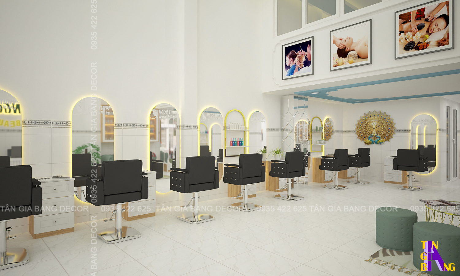 Thiết kế spa Hồng Thúy
