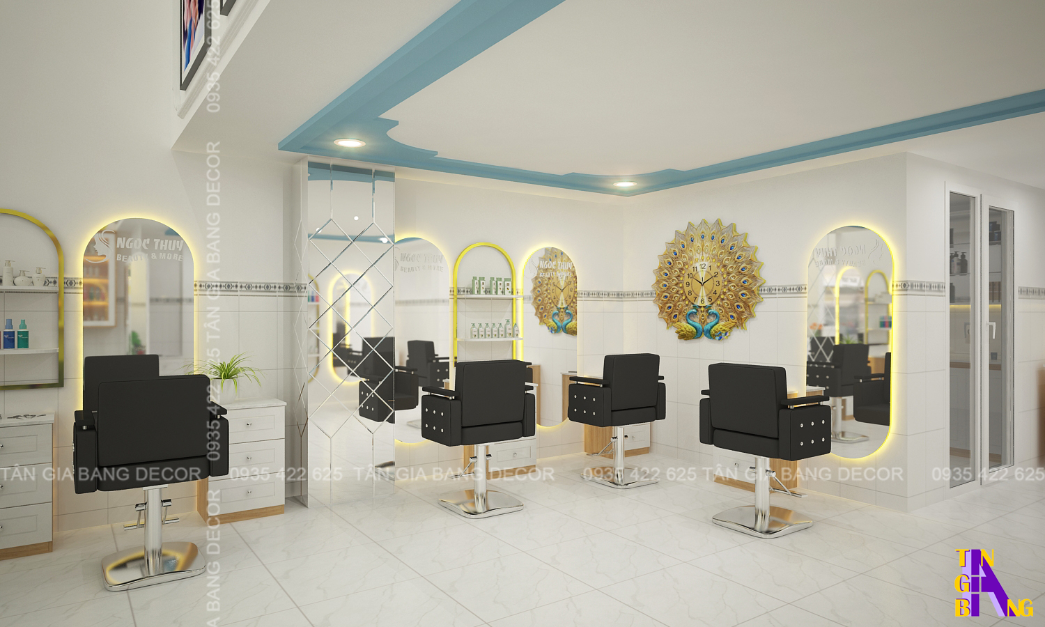 Thiết kế spa Hồng Thúy