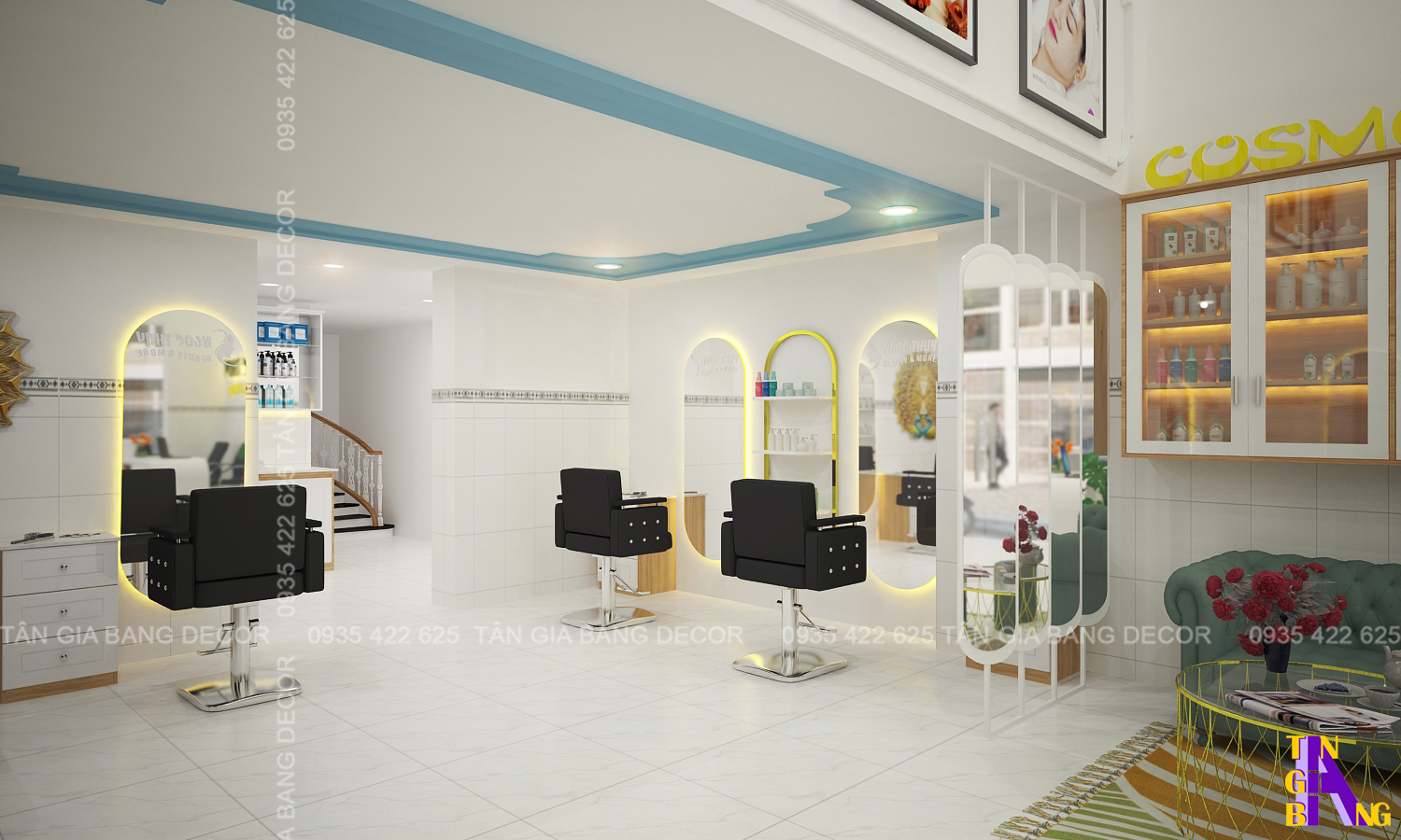 Thiết kế spa Hồng Thúy