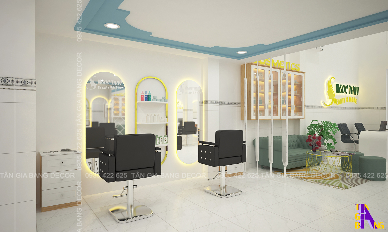 Thiết kế spa Hồng Thúy