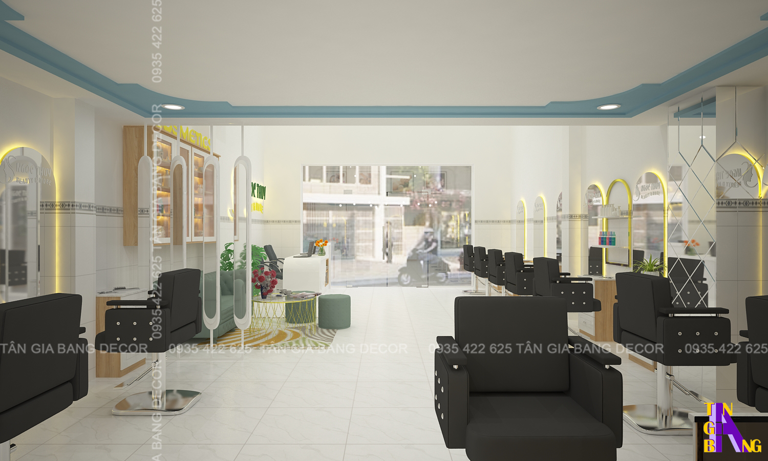 Thiết kế spa Hồng Thúy