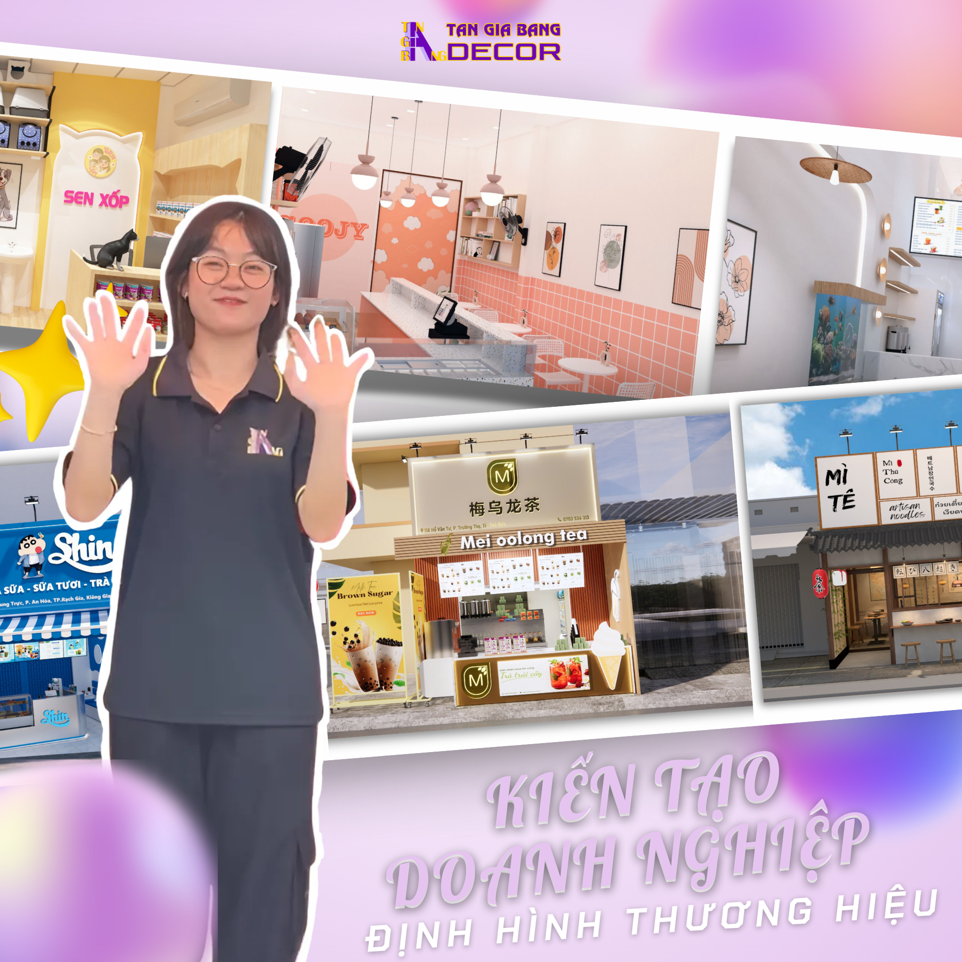 Tân Gia Bang Decor - Đội ngũ thiết kế thi công uy tín chuyên nghiệp