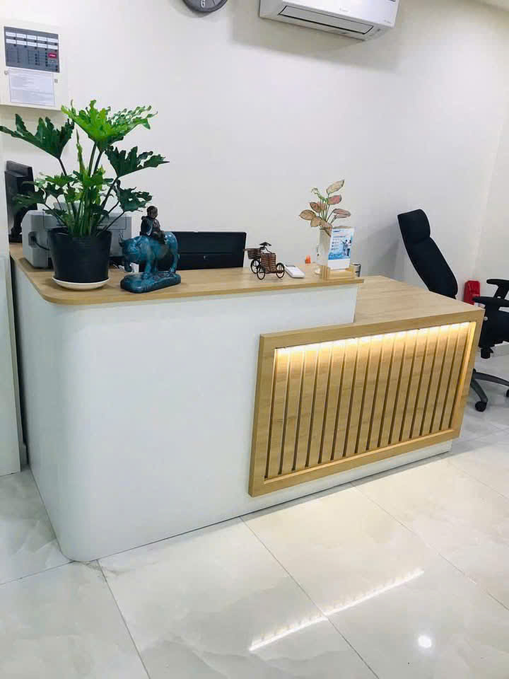 Mẫu thiết kế quầy thu ngân đẹp hiện đại - Mẫu 4
