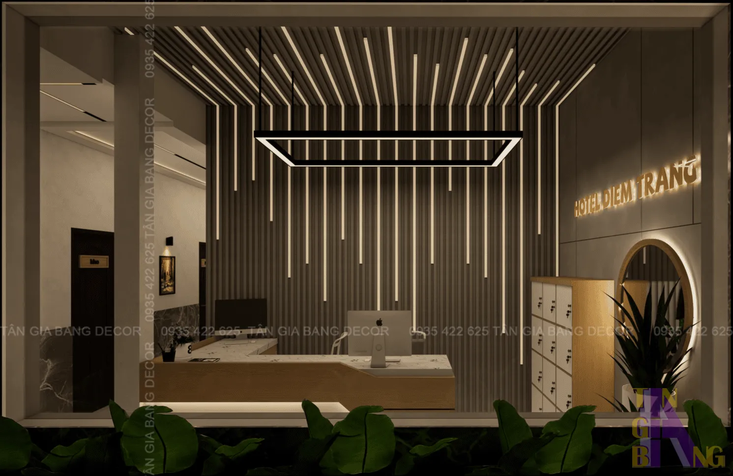 Thiết kế khách sạn Diễm Trang