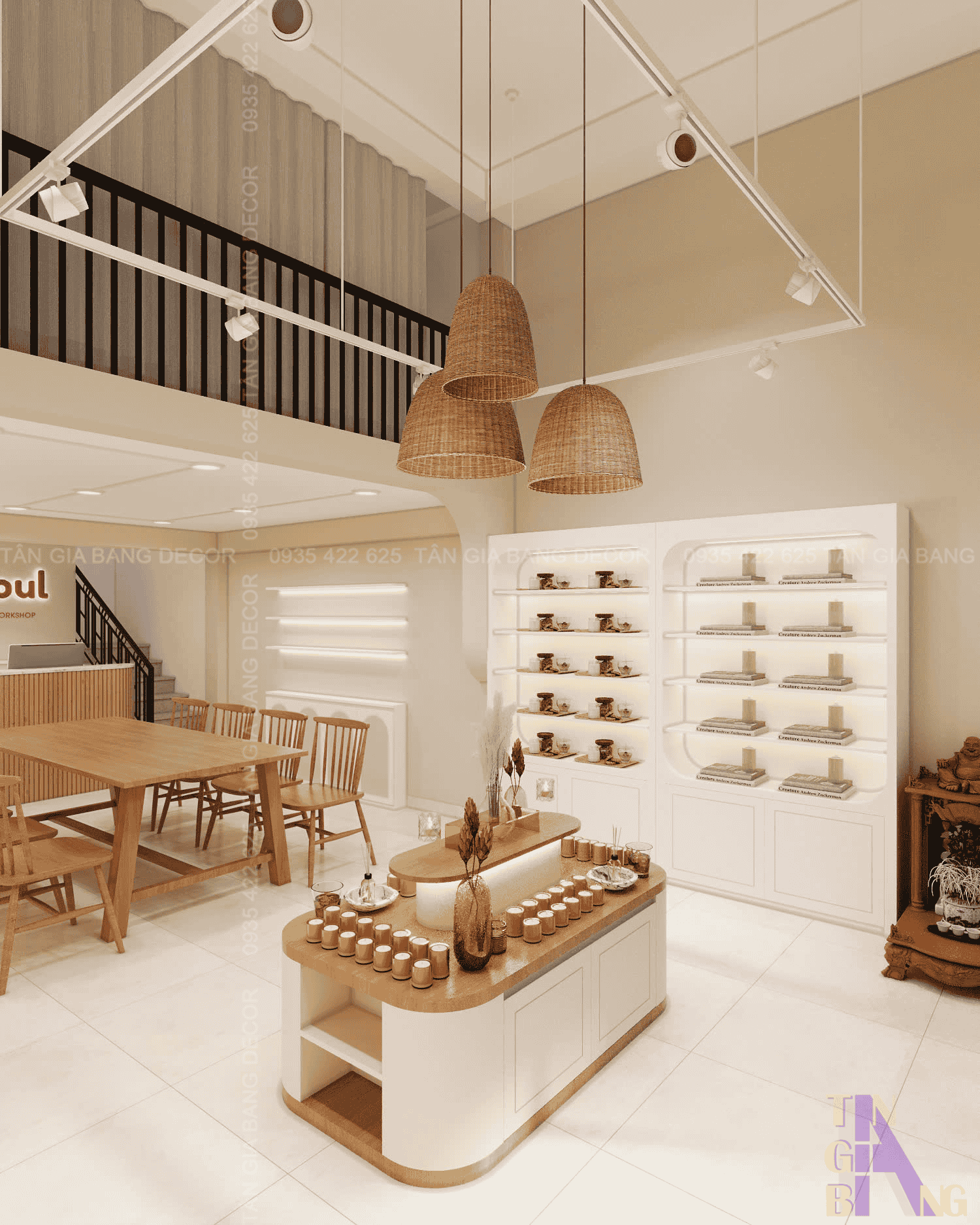Thiết kế shop nến thơm dipsoul