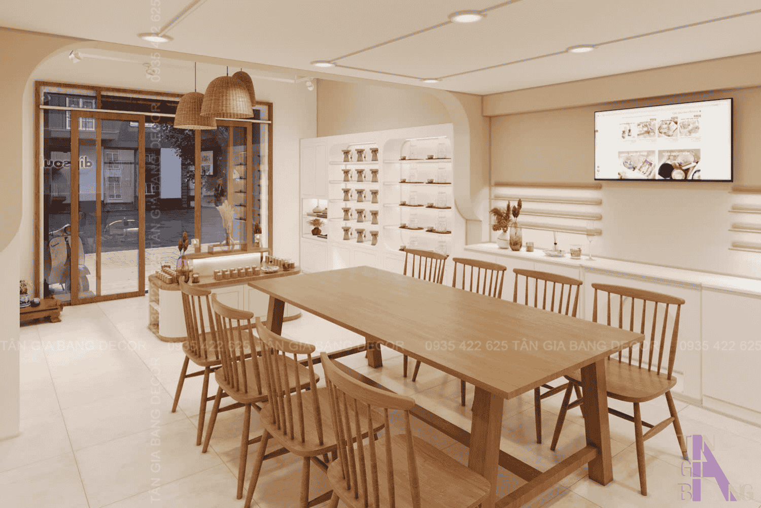 Thiết kế shop nến thơm dipsoul