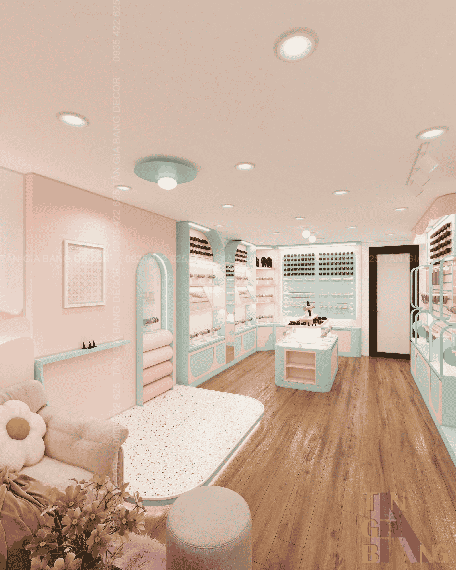 Thiết kế shop phụ kiện Acley