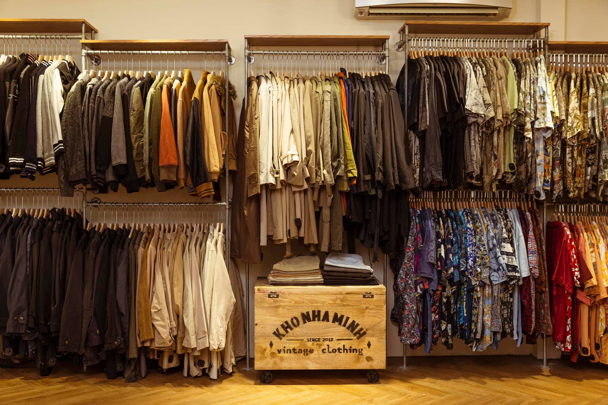 Thiết kế shop theo phong cách Vintage