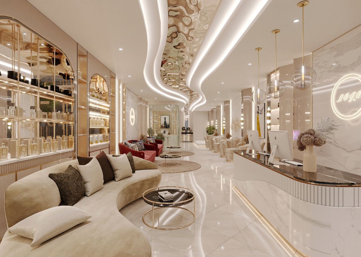 Thiết kế shop phong cách Sang Trọng